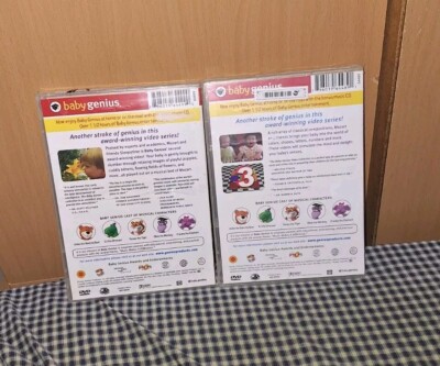 Lot Of 2 Factory Sealed BABY GENIUS Mozart And Friends