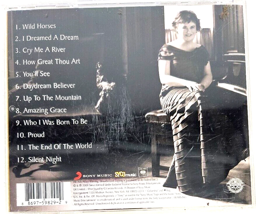 Susan Boyle Cd Audio Sony Music I Dreamed A Dream 2009 - Imagem 2 de 4