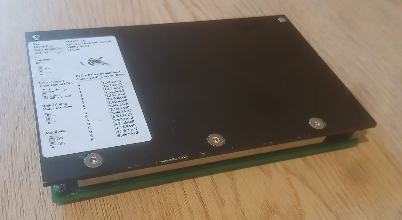 Middex Electronic MID92-70+ Stepper control