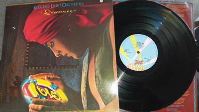 LP Electric Light Orchestra - Discovery + Klappcover + Innersleeve / JET Records