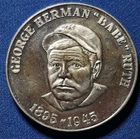 A George Herman BABE Ruth 1895-1945 American Sports Greats 1 OZ Silver Bullion