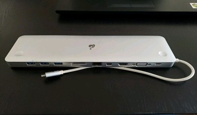 IOGEAR USB-C Docking Station with PD Pass Thru Model GUD3C02 