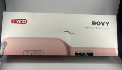 Curling Iron Hair Crimper Waver TYMO ROVY Beach Waves Curling Wand 1.26 In  NEW