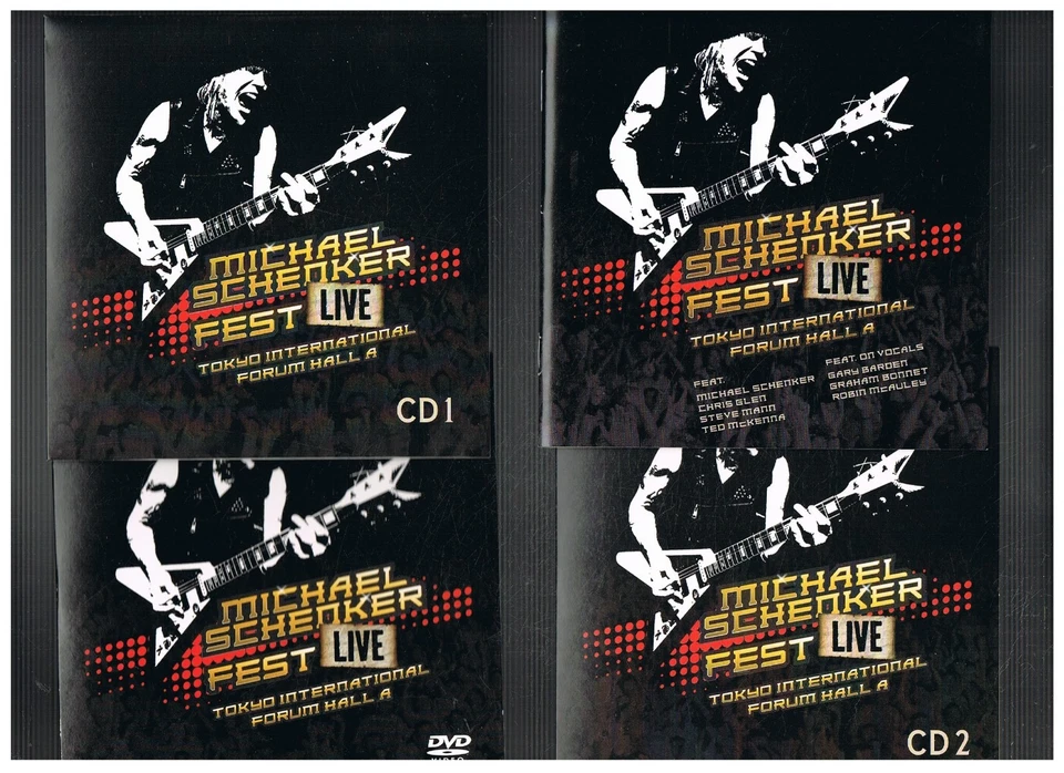 2 CD + DVD BOX - Michael SCHENKER FEST - LIVE - TOKYO - german Press - Bild 2 von 4