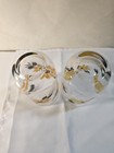 Vintage Vernon Kilns Metlox Brown Eyed Susan Glass Tumblers, HP ,5 1/2 in, EUC — photo 6