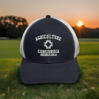 Concordia University Nebraska D2 Agriculture Science Uzziah Scholar Baseball Cap