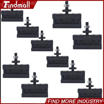 Findmall 10× BXA 250-202 #2 Quick Change Turning Facing  Boring Tool Post Holder