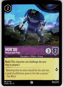 Mor'du - Wicked with Pride 35/204 Wilds Unknown