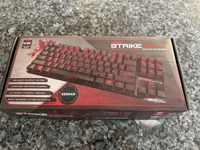 Ozone Strike Battle Cherry Red Gaming Tastatur OVP deutsches Layout  mechanisch