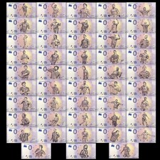 2026 USA Kanada Mexiko WM Fu&szlig;ball Euro Banknoten 48 Teile Sammelset