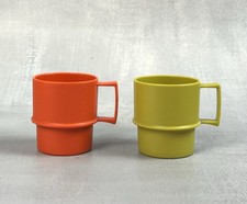 Tupperware Play Food Tupperware Toys Mini Coffee Stackable Mug Cups 0142