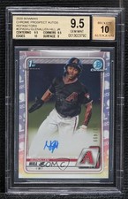 2020 Bowman Chrome Prospects Refractor 43/499 Glenallen Hill Jr BGS 9.5 Auto a8m
