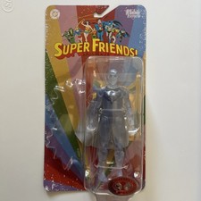 MCFARLANE  DC RETRO SUPER FRIENDS RED PLATINUM EDITION CRYSTALLIZED SUPERMAN