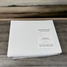Pottery Barn Mattress Pad Sleepsmart 37.5  Waterproof Mattress Protector Full OB