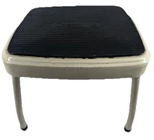 Vintage Mid Century Metal COSCO One-Step Stool NICE