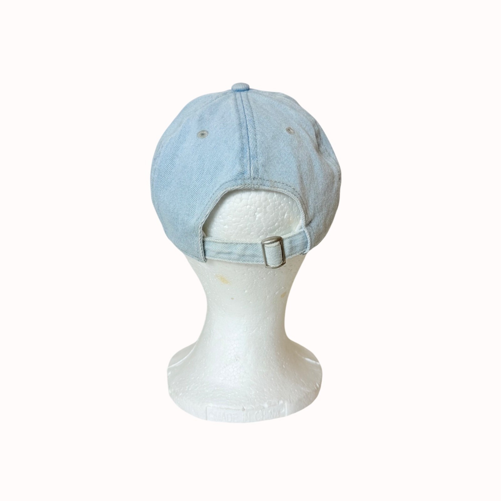American Eagle Denim Baseball Cap Embroidery Adju… - image 3