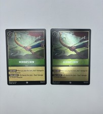 Disney Lorcana Wilds Unknown Merida's Bow 101/204 Common Foil Set