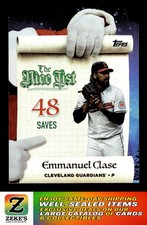 2025 Topps Holiday #MNL-15 Emmanuel Clase Making The Nice List