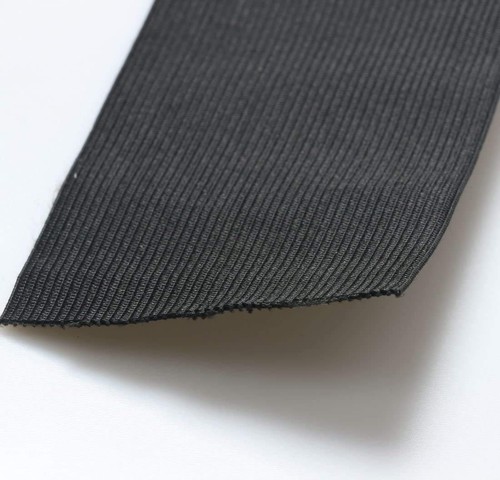 3-Inch Wide Black Heavy Knit Stretch Elastic Band 3 Yards Sewing Knit Elastic Sp - Picture 2 of 3