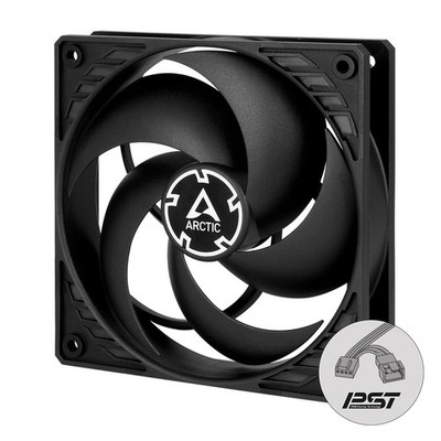 ARCTIC P12 PWM PST CO (Black) 120 mm Case Fan Continous Operation PC B-Stock