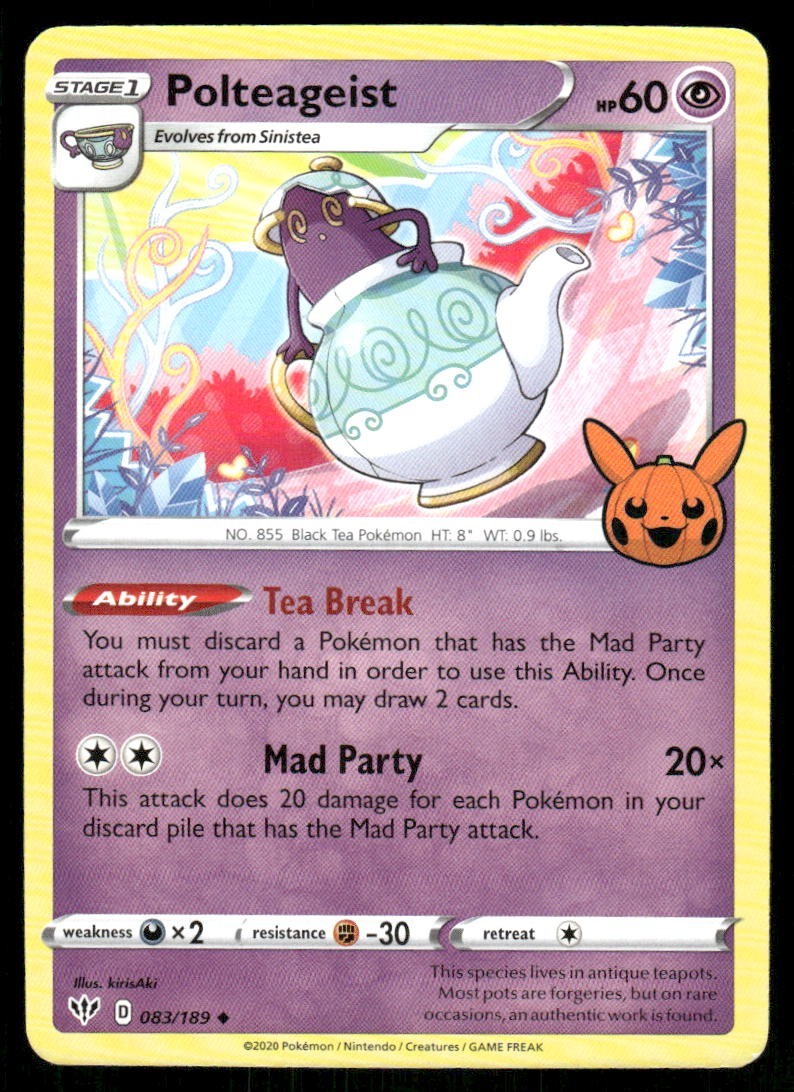 Pokémon TCG Polteageist Polteageist Uncommon Regular