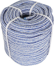 3/4 X 200FT, High Force Braided Polyester Arborist Tree Rope, 24 Strand Bull Rop