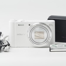 SONY Cyber-shot DSC-WX350 White Digital Camera 18.2MP 20x Optical Zoom US Stock