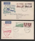 Australia 1953/55 lot of 4 FDC