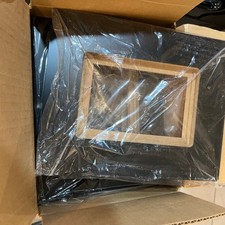 Modern Black Picture Frames Set - Bulk Lot for Home Decor