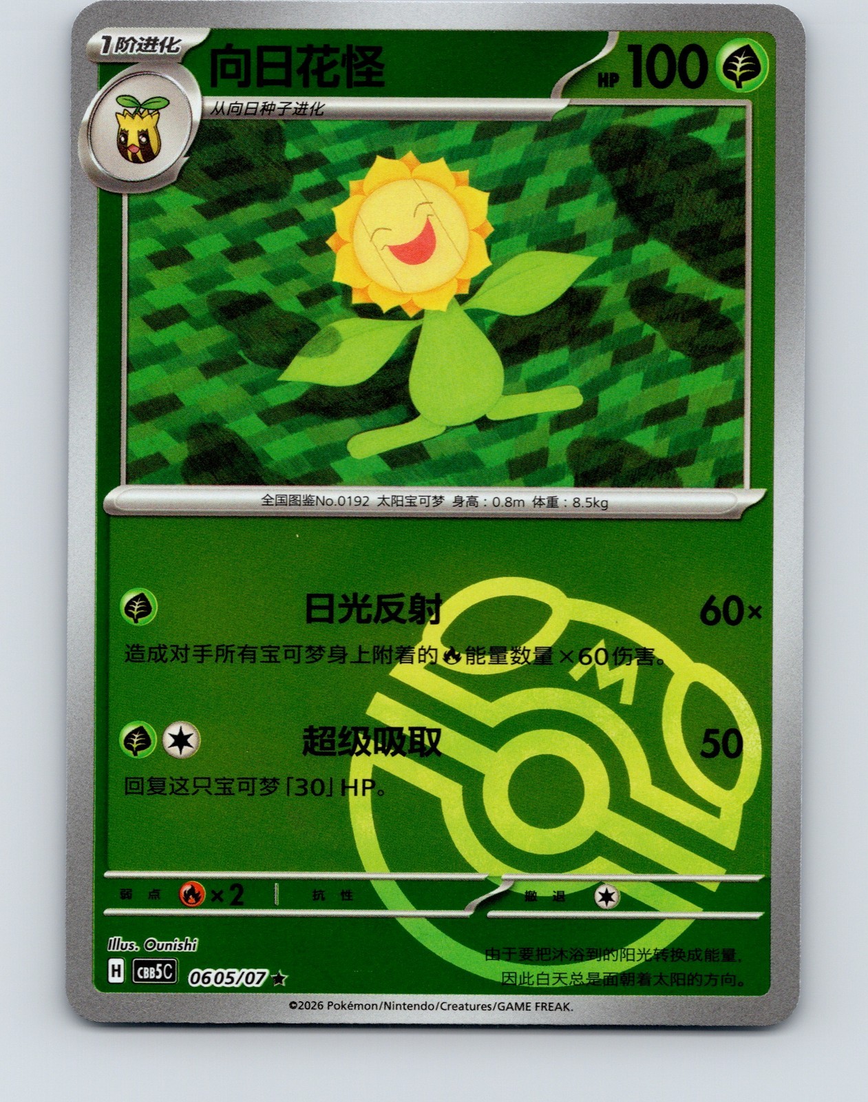 Sunflora Rare Gem Vol 5 06 05/196 NM