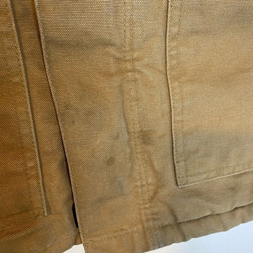 Giacca Carhartt Arctic C26 trapuntata foderata marrone taglia L marrone velluto a coste colletto tasche - Foto 4 di 11