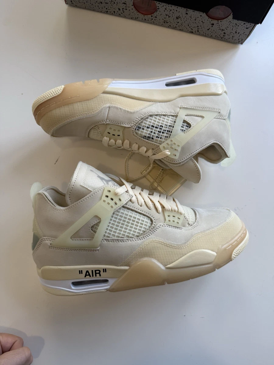 Jordan 4 SP x Off-White Mid Sail W for sale | eBay