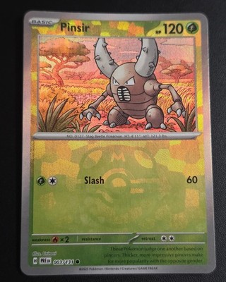 Pinsir (Master Ball Pattern) 003/131 Sv: Prismatic Evolutions Holo
