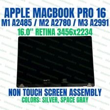 LCD Display Assembly Replacement MacBook Pro 16" M1 Pro M1 Max A2485
