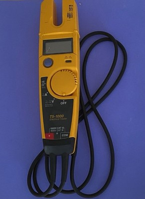 Fluke T5-1000 Voltage Continuity Current Electrical Tester Used READ DESCRIPTION