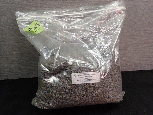 Natures Garden Lavender Flowers For Soap Making Crafting 10 oz. Open Bag
