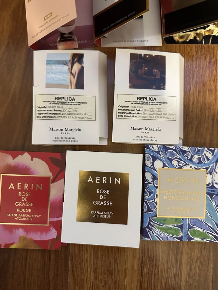 Lote de 8 MUESTRAS DE PERFUMES DE MUJER Diseñador Alta Gama Carolina Herrera Aerin Réplica Foto 3 de 3