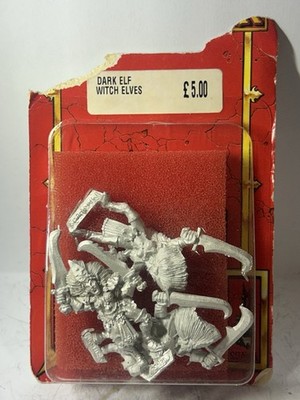 Warhammer Citadel game workshop 80K DARK ELFWITCH ELVES metal figure