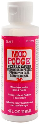 3 Pack Plaid Mod Podge Puzzle Saver 4ozCS11223