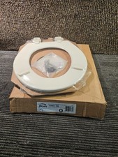 Bemis 500EC 346 Round Wood Closed Front Toilet Seat with Cover in Biscuit