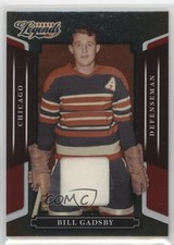 2008 Donruss Americana Sports Legends Mirror Red Materials Bill Gadsby HOF 2k3