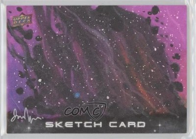 2022 Upper Deck Cosmic Jon Mangini #SKT Auto Sketch 5x5