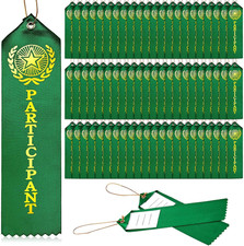 36 Pieces Participant Award Ribbons with  Card, Field Day, 1St Place Ribbons for