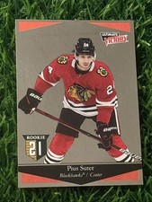 Pius Suter - 2020-21 Upper Deck Ultimate Victory #UV-44 Chicago Blackhawks