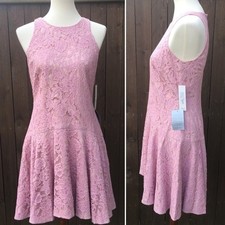 Eliza J | Pink & Nude Lace Dress Size 2 
