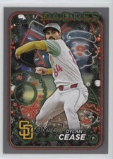 2024 Topps Holiday Silver Glitter Dylan Cease #H97 0p1n