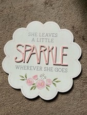 She Leaves A Little Sparkle Wherever She Goes Walll Decor Nursery