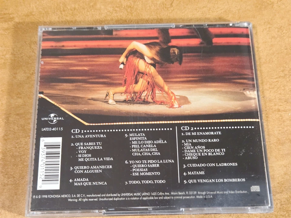 Daniela Romo En Vivo Desde El Teatro Alameda (2 CD Set, 1998) MINT CONDITION - Image 3 of 3