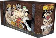 One Piece Manga Box: East Blue Baroque Works Set 1  Volume 1-23   *Like New*