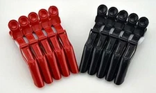 Adecco LLC 10 PCS Hair Styling Clips, Sectioning Alligator hair clips, Crocodile